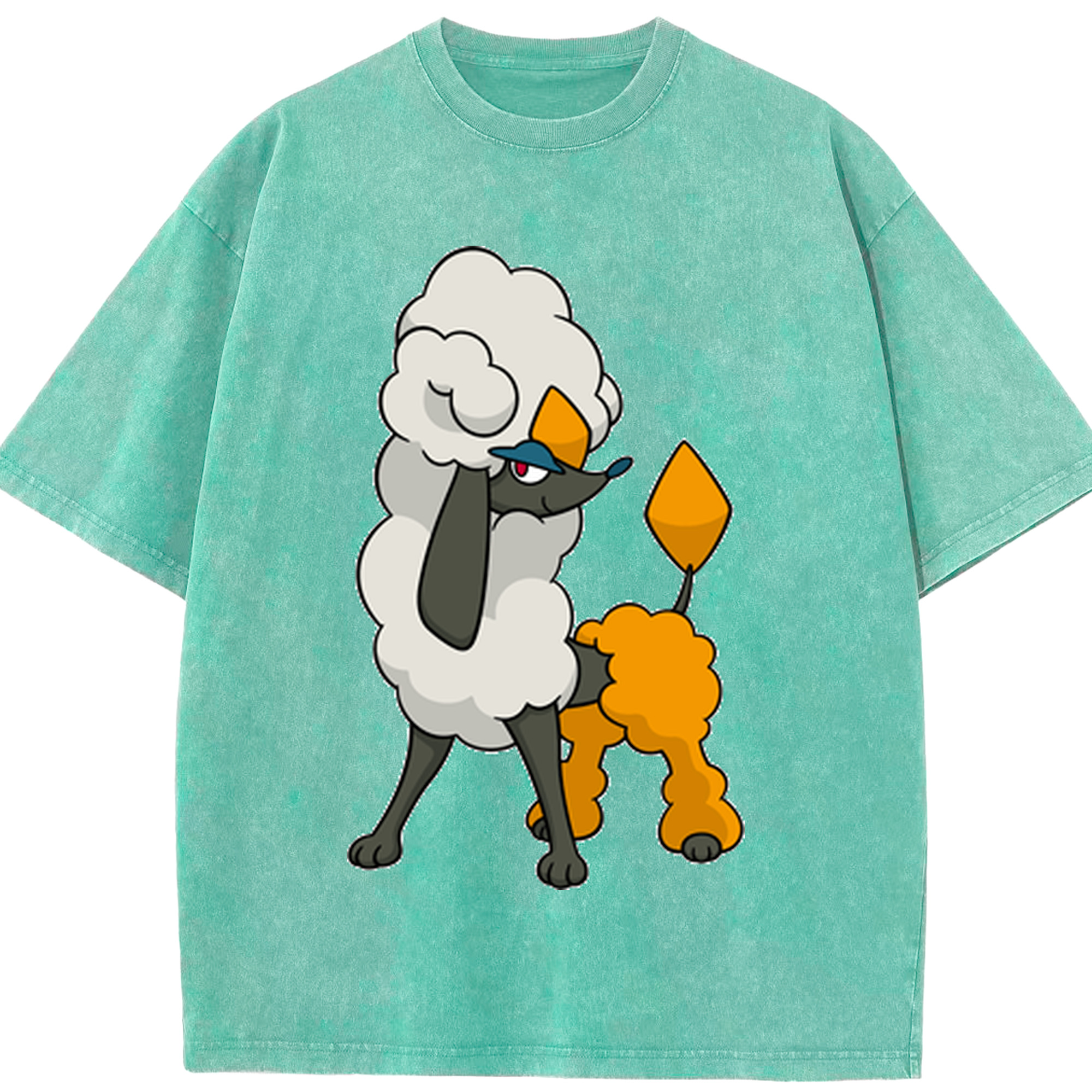 （画像用） ポケットモンスター Pokémon 綿100% ヴィンテージ風 半袖Tシャツ（フロントプリント）